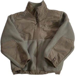 Unisex Northface Jacket Gray/Carolina Blue size  XXS (5)